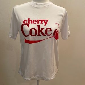 NWOT H&M Cherry Coke T-shirt Medium Size